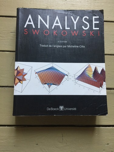 Analyse sworowski de boeck - analyse,