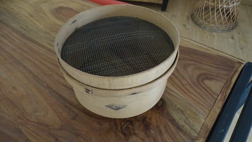 Ancien tamis bois - tamis,