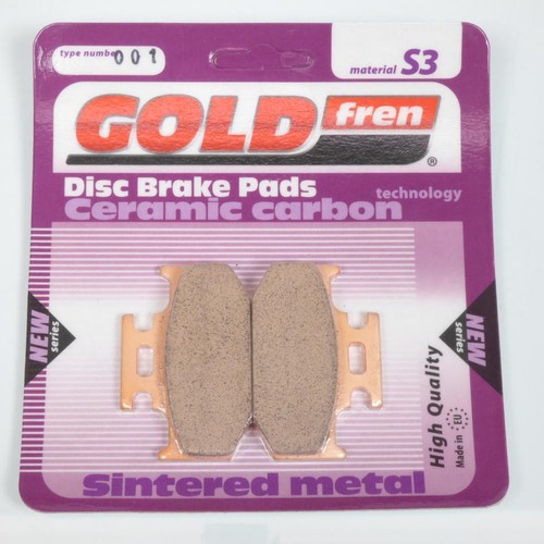 Plaquette frein gold - plaquette, fren