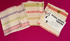 6 torchons anciens mais neufs