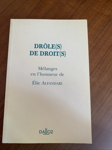 Livre droit mélanges elie - livre,