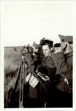 France, Vintage Silver Print Military Binoculars, 6x8 Silver Print 