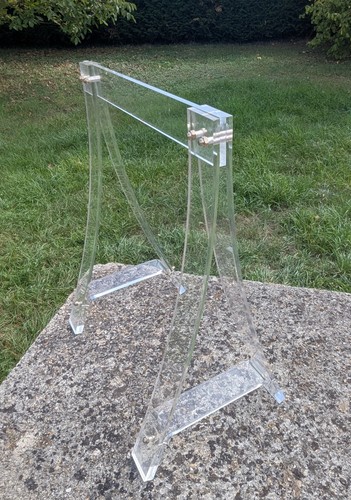 Tréteau vintage plexiglas - tréteau,