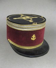 Képi Mle 1931 De Médecin Lieutenant Colonel Des Troupes Coloniales.