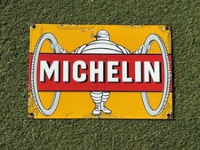 Plaque Émaillée Michelin