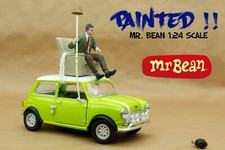 Mr Bean pour MINI COOPER Welly Set 1/24 NEUF peint à la main M. Haricot