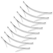 Lot de 8 butées de rail pour