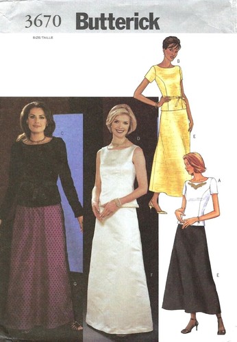 3670 patron butterick 6 - v👗3670,