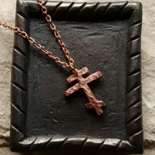 Pendentif croix guérison - pendentif, de