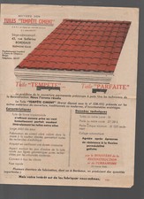 advertising old Bordeaux papers: tiles TEMPE / PERFECT (P26510)