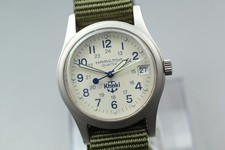 [Exc+5] Montre Homme HAMILTON Khaki 9797 33mm Cadran Noir Date Quartz