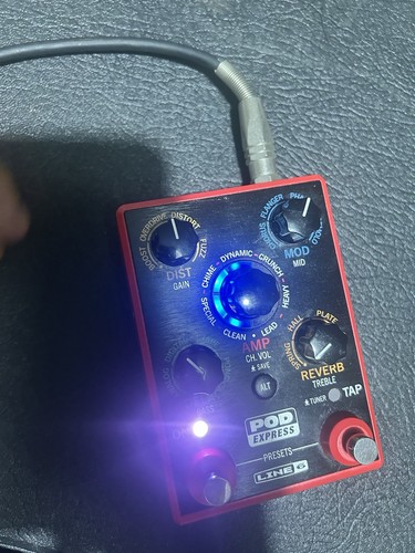 Line pod express - line, guitar