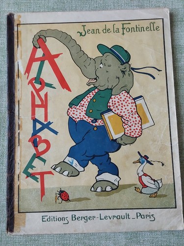 Livre alphabet jean de la - /,