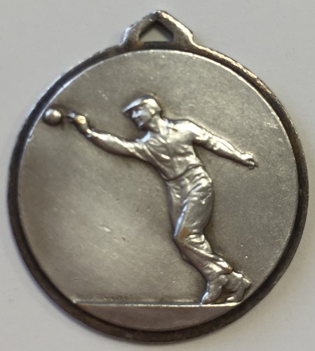 Médaille métal argenté