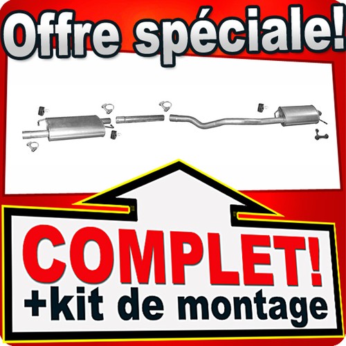 Système échappement pour - d'échappement,