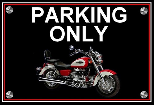 Plaque parking only honda - ",