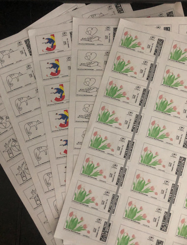 Lot timbres g - timbres,