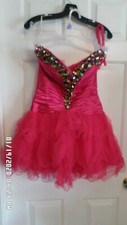 SHERRI HILL FORMAL SEQUIN AB