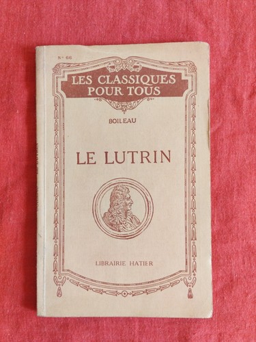 Lutrin boileau les - -,