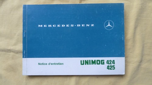Unimog 424 425 mercedes - unimog, et