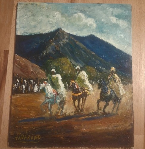 Tableau ancien huile peinture - ancien,