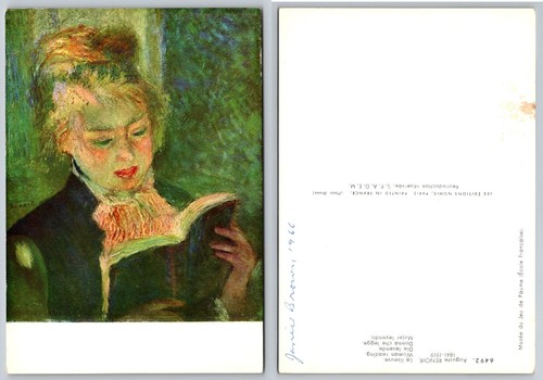Auguste renoir liseuse - auguste, la