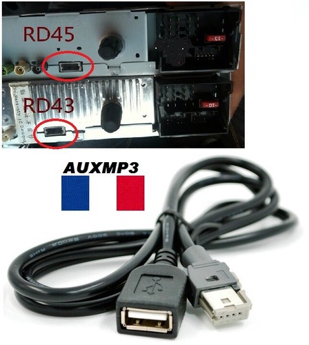 Cable usb peugeot - cable, citroen