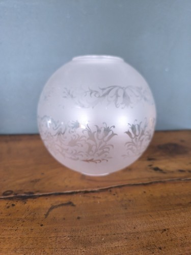 Ancien globe tulipe verre - tulipe,