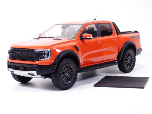 Ford ranger raptor orange 18 - ford, 1/18