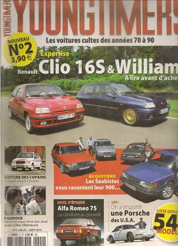 Youngtimers renault clio 16s - 2,