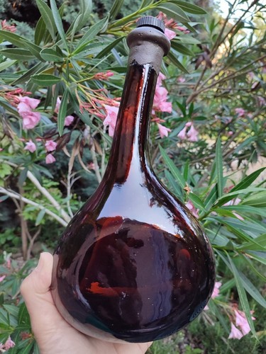 Ancienne bouteille verre - en,