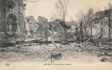 CP GUERRE 1914 RUINES REIMS - 80202