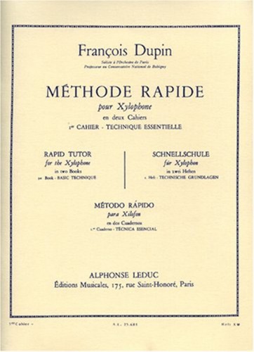 Méthode rapide pour xylophone - méthode,