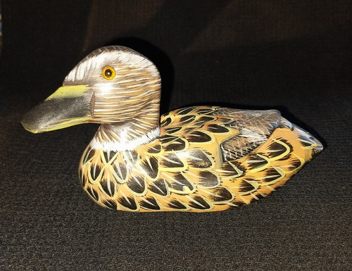 Canard décoratif bois - en,