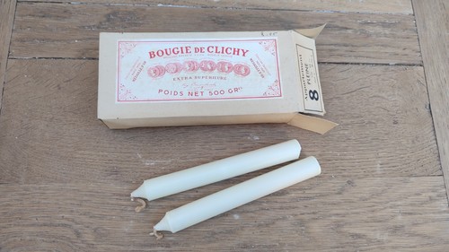 Boîte ancienne bougie - bougie, de