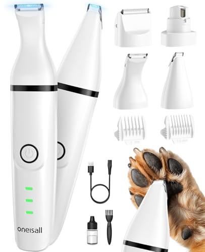 Oneisall tondeuse chien set - tondeuse,