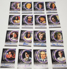 Stargate  SG-1  Rittenhouse Autograph Card Collection-  Your Choice of 50+