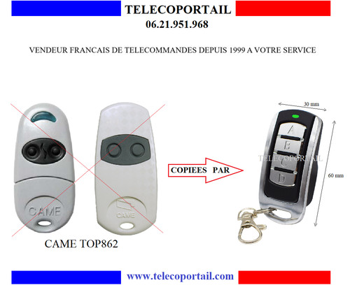 Telecommande copieuse came - copieuse,