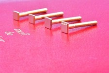 Cartier C decor rimless screw Sunglasses vintage eyeglasses lunettes horn wood