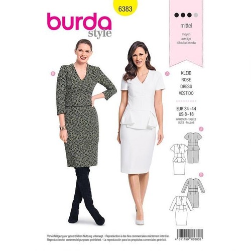6383 patron burda creations - 6383,