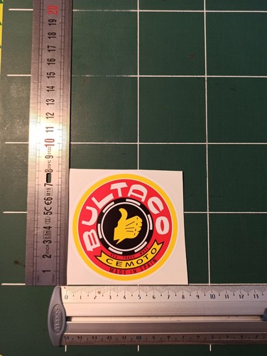 Autocollant bultaco sticker - bultaco,