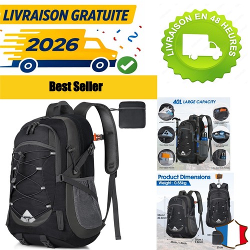Sac dos randonnée 40l - à,