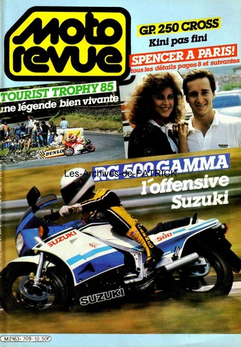 Moto revue 2709 suzuki 500 - 2709, rg