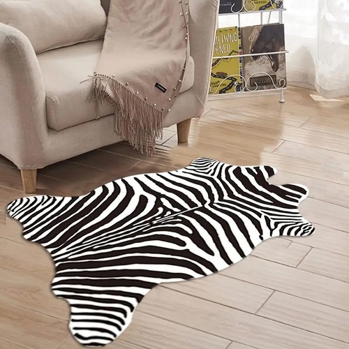Tapis imprimé zèbre - tapis,