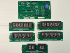 Route Rois-Mages Williams Pinball 7 Chiffres Orange LED Affichage Ensemble,6 PC