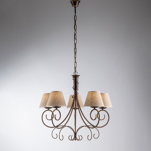 Lustre fer forgé classique - fer,