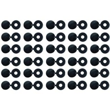 CAPUCHONS CACHE RIVETS NOIRS