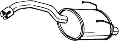 Silencieux final 148 - -187, bosal