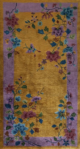 Tapis chinois art déco - , neuf