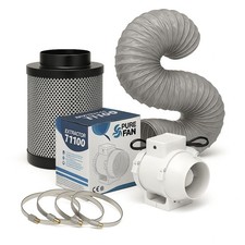 Grow Kit de ventilation Filtre